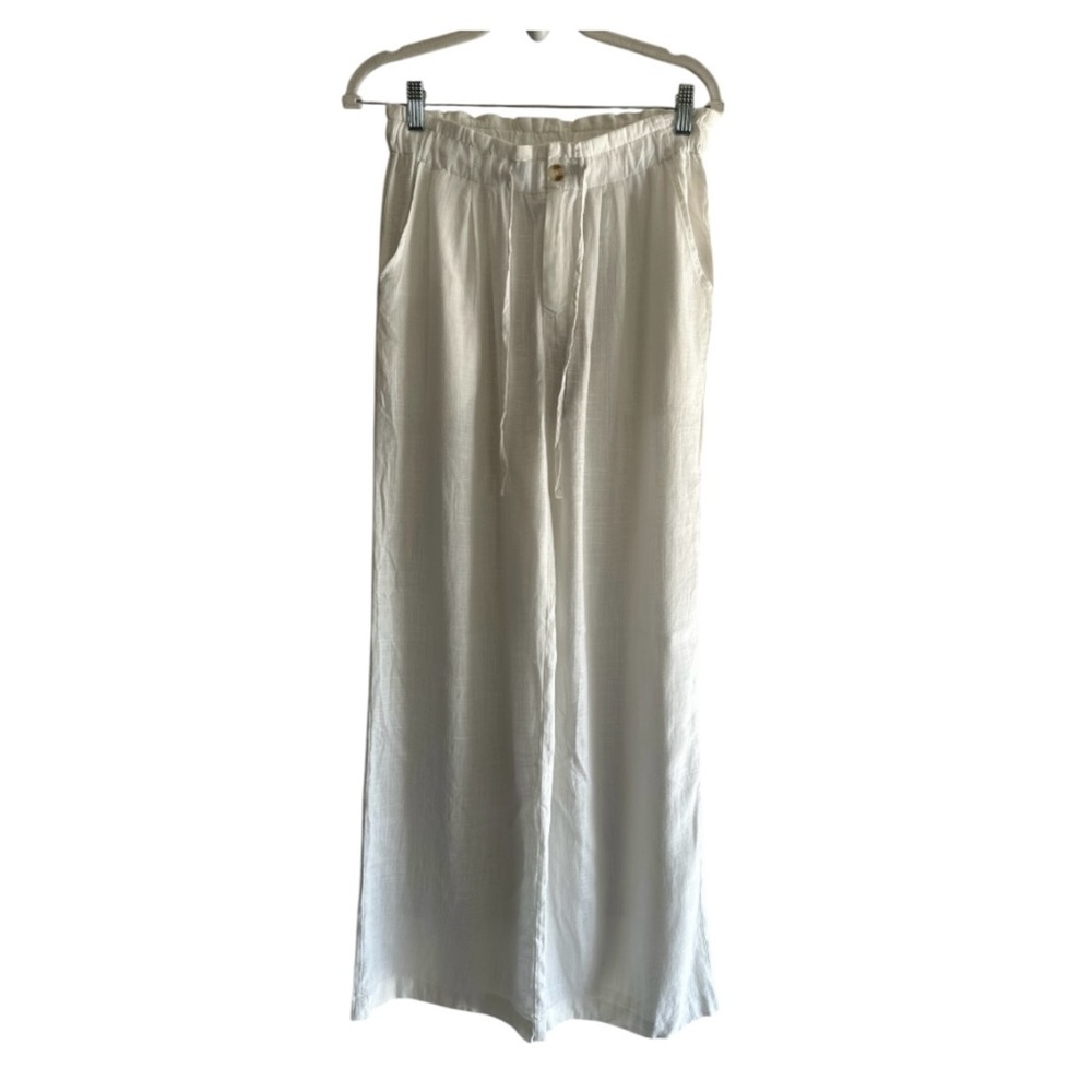 Thread & Supply Cream Straight Leg Pants